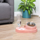 Cat Drinker Cat Basin Dog Dog Double Bowl