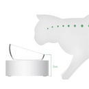 Adjustable comfortable cat bowl  for your feline friend