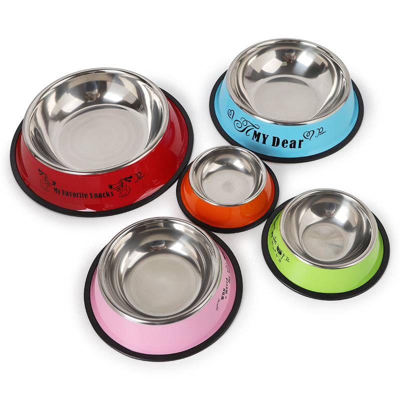 Durable and Automatic Feeding Stainless Steel Dog Bowl