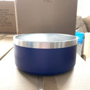 Durable Hygienic Stainless Upright Steel Dog Bowl 