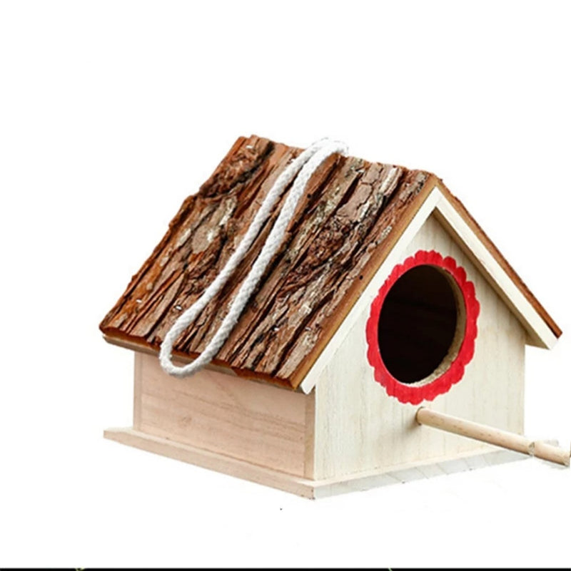 Bird House Bird Nest Outdoor Tree Parrot Breeding Box