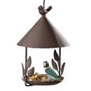 American made old safe and harmless wrought iron bird feeder