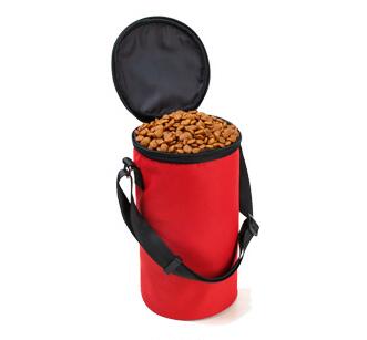 Travel Bowls Waterproof Dry Food Container Bag For Dog