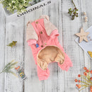 Four Leg Cotton Padded Coat Thickened For Pet Dog 