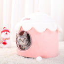 Comfortable Cozy and Warm Winter Cat Litter for your friend