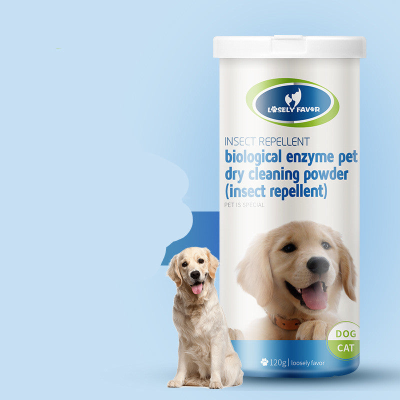 Convenient and Efficient Solution Dog Dry Cleaning Powder