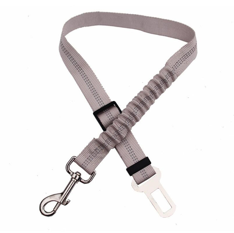 Adjustable Elastic Reflective Safety Rope Dog Car Seatbelt