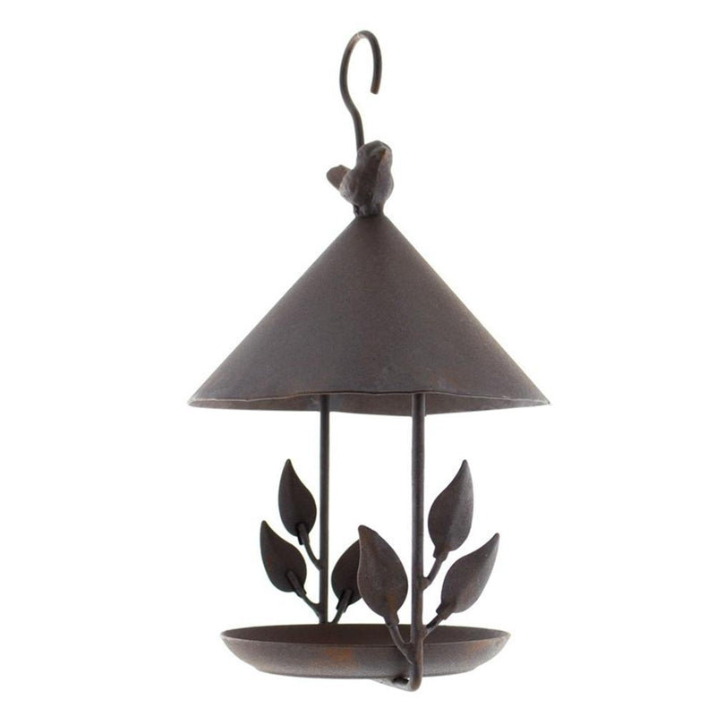 American made old safe and harmless wrought iron bird feeder