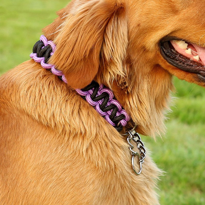 Fashionable and Comfortable Woven Pet Collar Dog Bandana