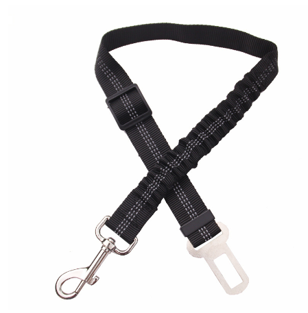 Adjustable Elastic Reflective Safety Rope Dog Car Seatbelt