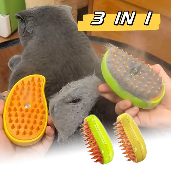 3 In1 Dogs And Cats Electric Spray Massage Comb Brush 