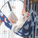 Comfortable Cozy Cat Cage With Hammock Hanging Nest