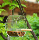 Durable and transparent Bird Feeding Acrylic Bird Food Box