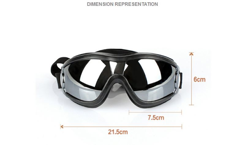 Stylish waterproof windproof sunscreen UV dog glasses