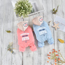 Four Leg Cotton Padded Coat Thickened For Pet Dog 