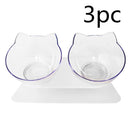 Adjustable comfortable cat bowl  for your feline friend
