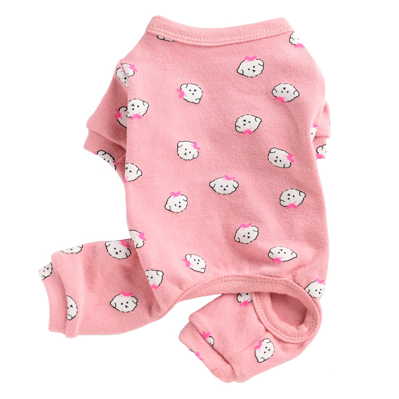 Cotton Cute Pet Pajamas Puppy Dog Clothes Spring And Autumn