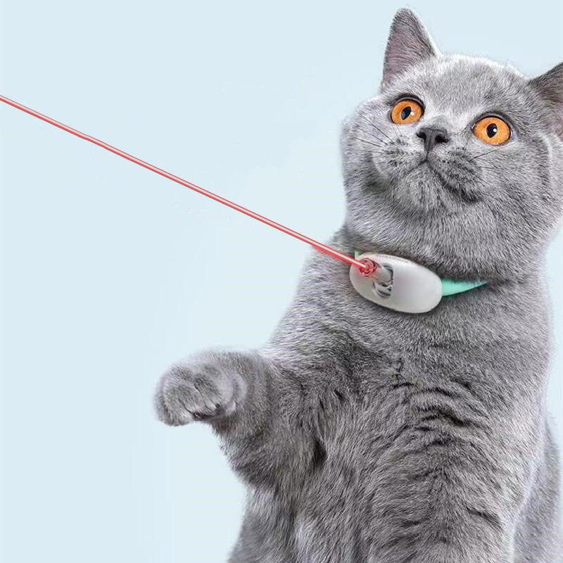 Automatic Cat Toy Smart Laser Teasing Electric Cat Collar  