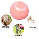 Smart Cat Toys Rolling Ball Rechargeable Electic Interactive Toys for Cats Training Self-Moving Funny Accessories for Kitten Pet