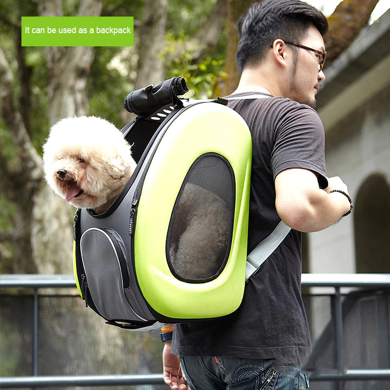 Pet Stroller Trolley Bag Dog Cart Foldable for Dogs Removable It Can Be Used as a Backpack Dog Car Seat Multifunctional Pet Cart