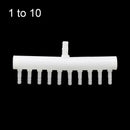 8Mm Intake to 4Mm Outlet Hose Splitter Fish Tank Fittings Garden Hose Connector Withstand High Temperature Aquarium Joint 1 Pc