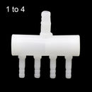 8Mm Intake to 4Mm Outlet Hose Splitter Fish Tank Fittings Garden Hose Connector Withstand High Temperature Aquarium Joint 1 Pc
