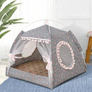 Comfortable Foldable Cute Cat and Dog Tent House and Bed