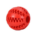 Soft Pet Dog Toys Toy Funny Interactive Elasticity Ball Dog Chew Toy for Dog Tooth Clean Ball Food Extra-Tough Rubber Ball Dog