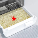 Fully Enclosed Cat Litter Box Oversized Deodorant Cat Toilet Internet Celebrity Drawer Cat Poop Basin Anti-Sand Anti-Splash
