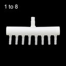 8Mm Intake to 4Mm Outlet Hose Splitter Fish Tank Fittings Garden Hose Connector Withstand High Temperature Aquarium Joint 1 Pc